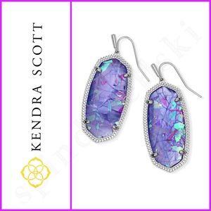 ❌SOLD❌ Kendra Scott Elle Iridescent Lilac Illusion